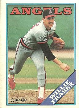1988 O-Pee-Chee Baseball Cards 363     Willie Fraser
